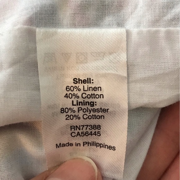 J.CREW linen blend summer dress with ruffle. Single shoulder off shoulder.Floral - Picture 6 of 10